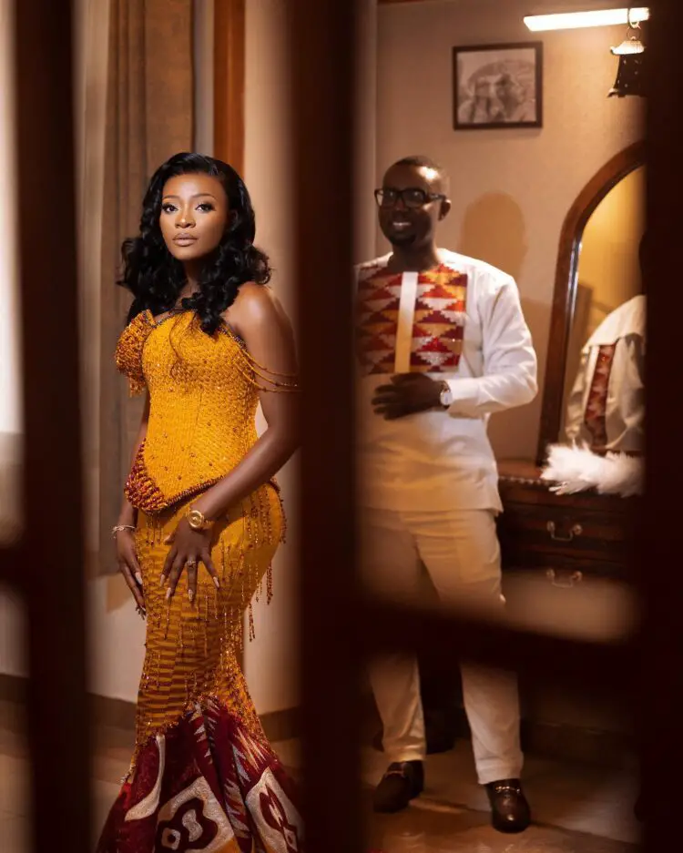 41 Wedding Engagement Kente Styles For The Modern Bride.