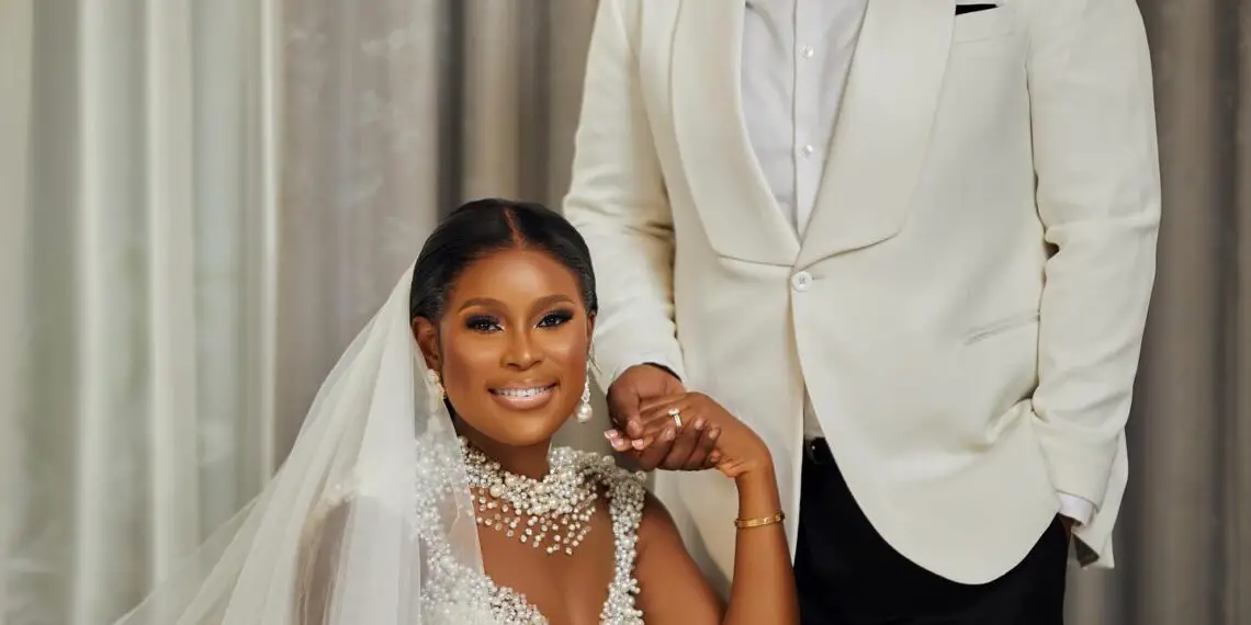 WEDDING PICTURES OF BERLA MUNDI AND HUSBAND DAVID TABI