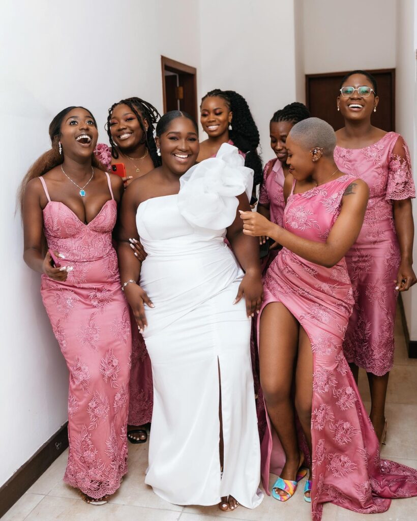 Latest Bridesmaid Dress Styles In Ghana(2024) - Kente Knots