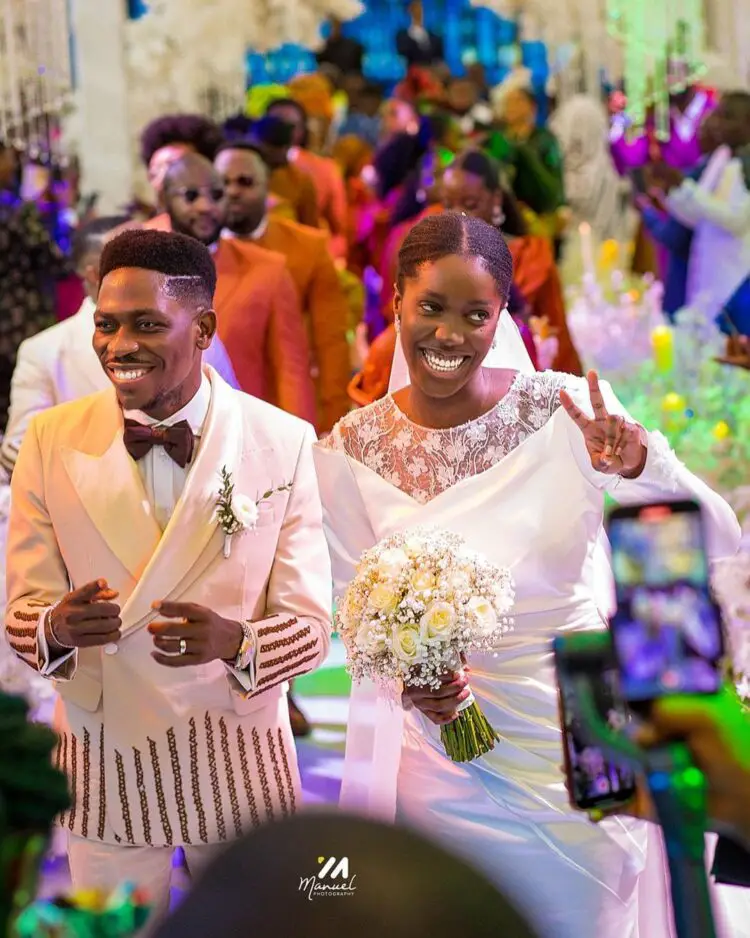 Moses Bliss Wedding Celebration With Marie Wiseborn(White Wedding)