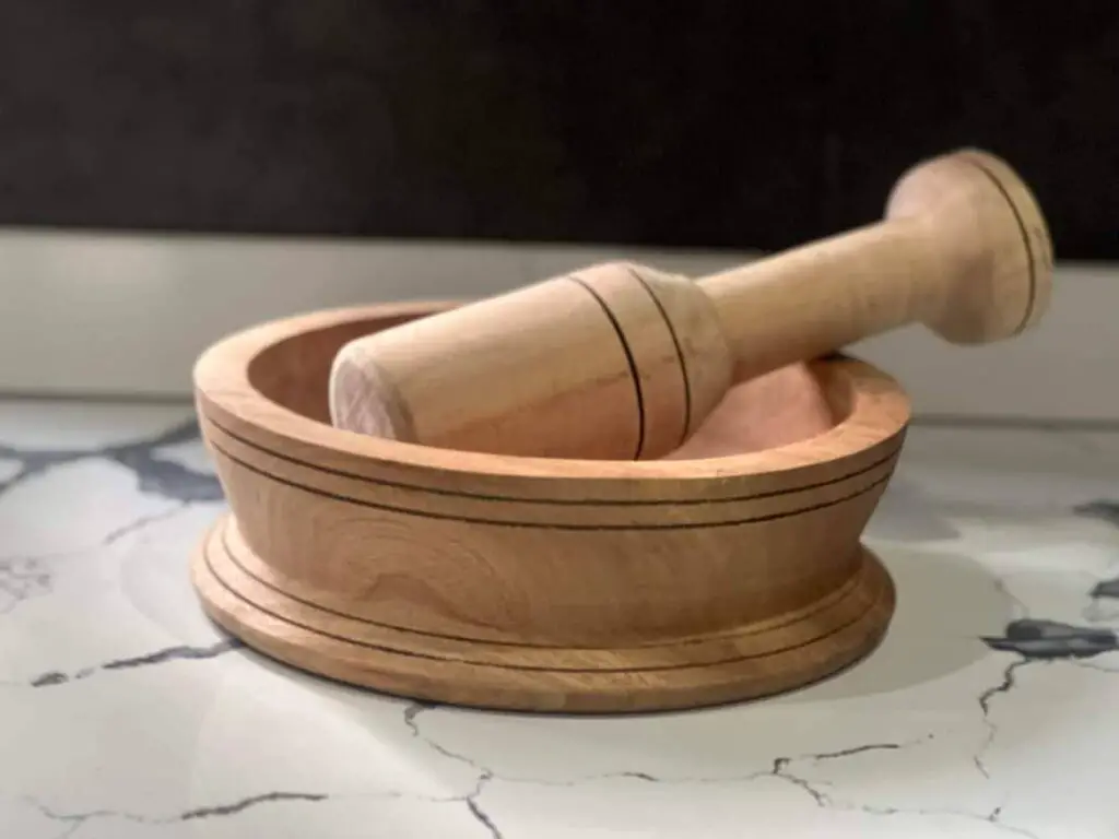 HANDMADE MORTAR AND PESTLE WEDDING SOUVENIR