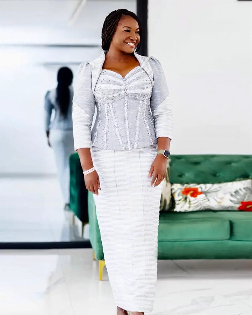 Joyce Bawah Wedding Guest Dress Styles in Ghana