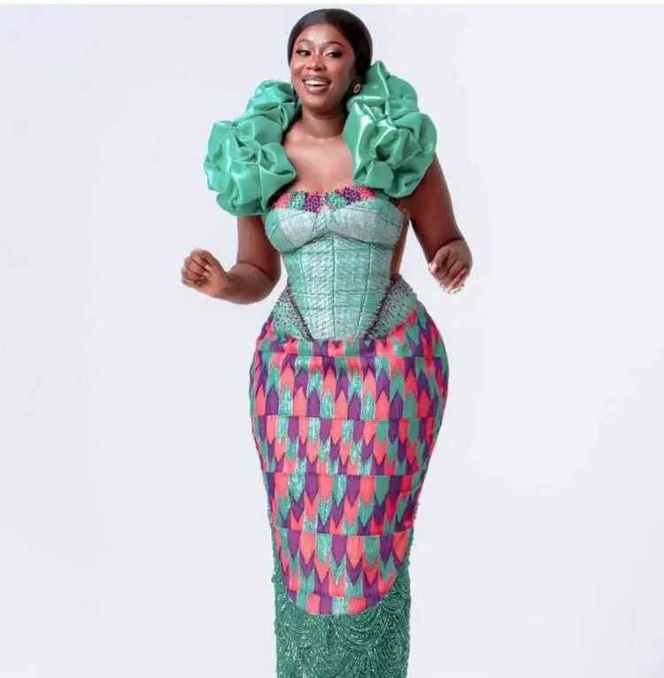 Regina Van Helvert in Wedding Guest Dress Styles in Ghana