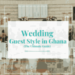 Wedding Guest Style in Ghana flyer1