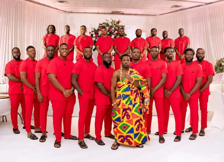 13 Ghanaian Groom and Groomsmen Poses That Screams Brotherhood