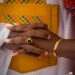 Akwaboah and his wife's wedding rings