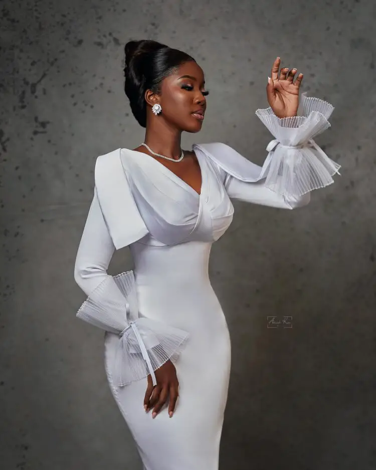 A Civil Wedding Dress by Modabertha