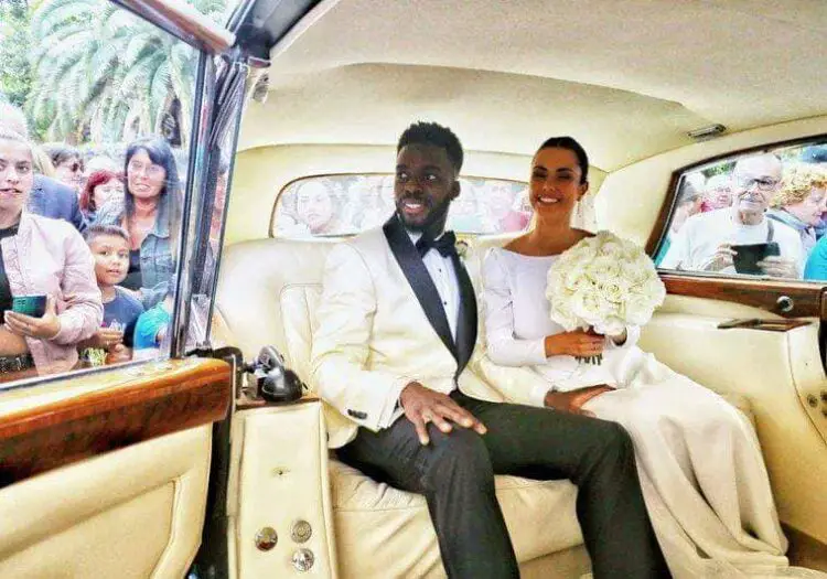 Picture of Inaki Williams Wedding Ceremony