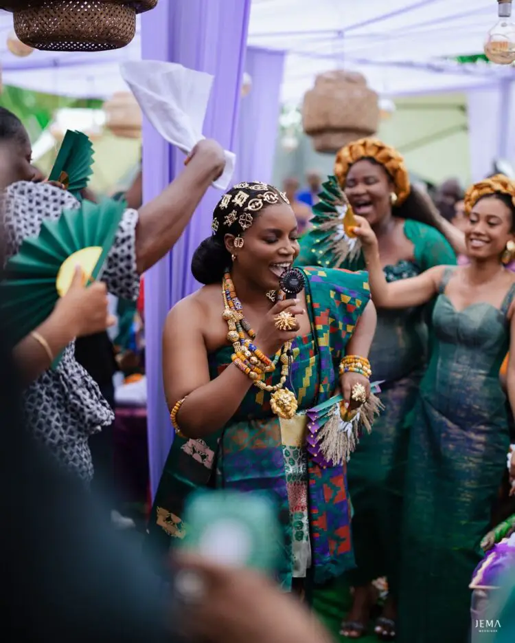 Irene Logan and her bridesmaids