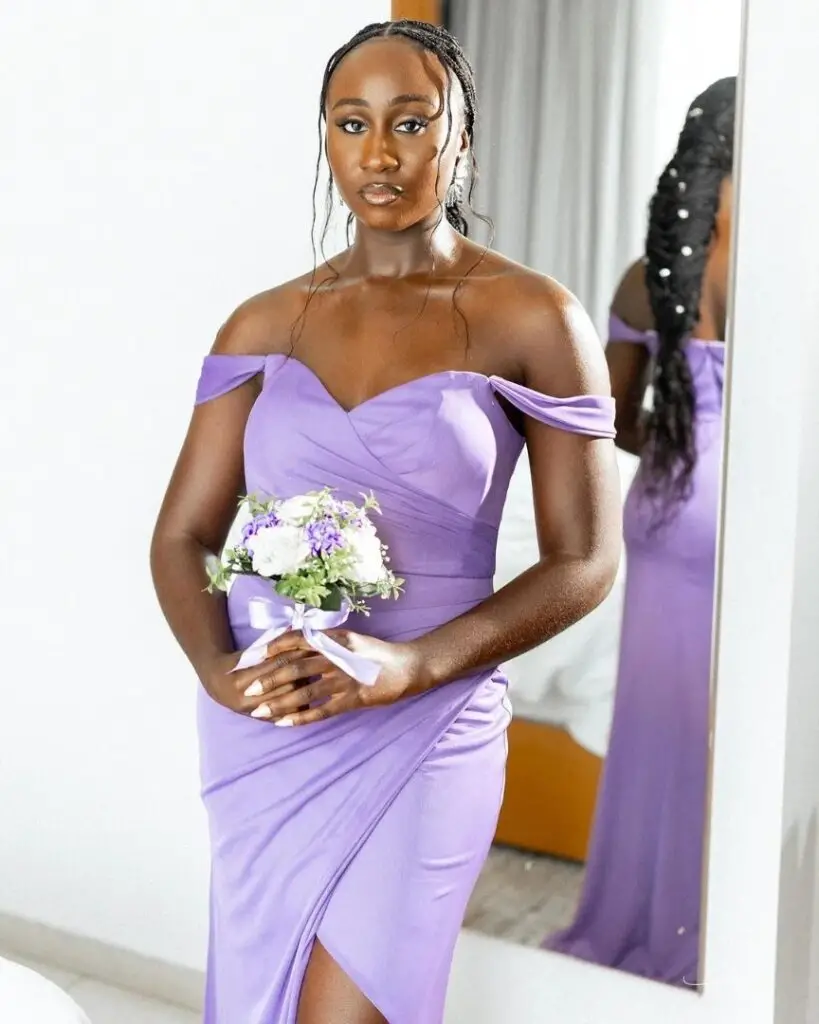 A BRIDESMAID FROM GHANA