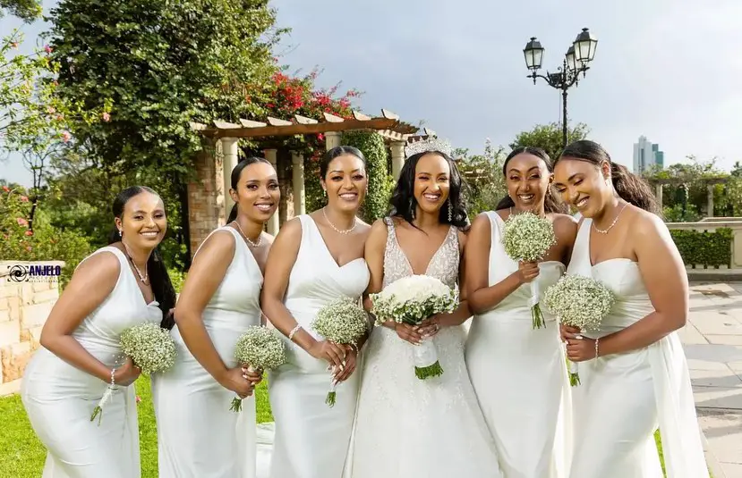 ethiopian bridesmaids