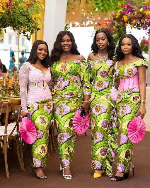 African wedding dresses for bridesmaids hotsell