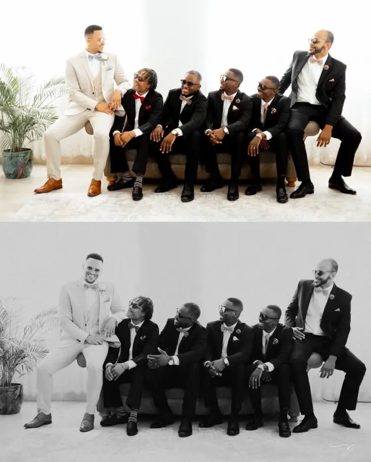 11 Colorful Wedding Suit Ideas for Grooms and Groomsmen