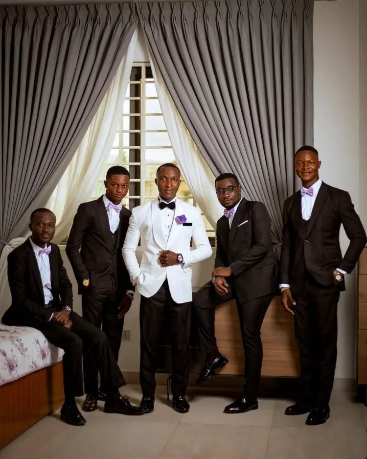 11 Colorful Wedding Suit Ideas for Grooms and Groomsmen