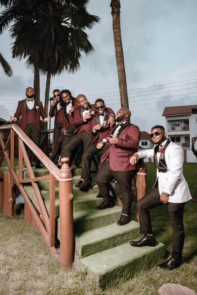 11 Colorful Wedding Suit Ideas for Grooms and Groomsmen.