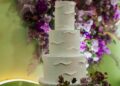 Wedding Reception Program Outline cake