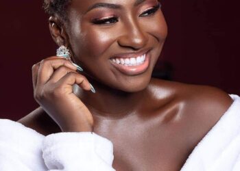 headshot of Ghanaian bride