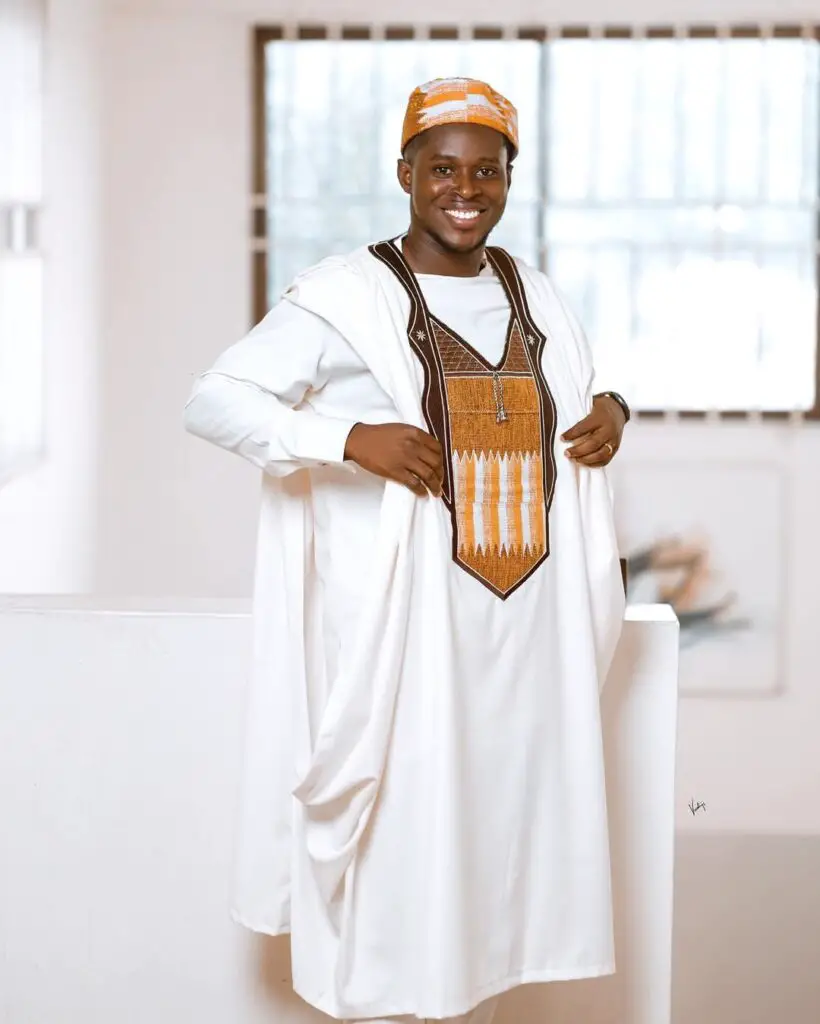 KAFTAN STYLES FOR MEN - GROOM IN WHITE