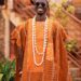 GROOM IN ORANGE KAFTAN