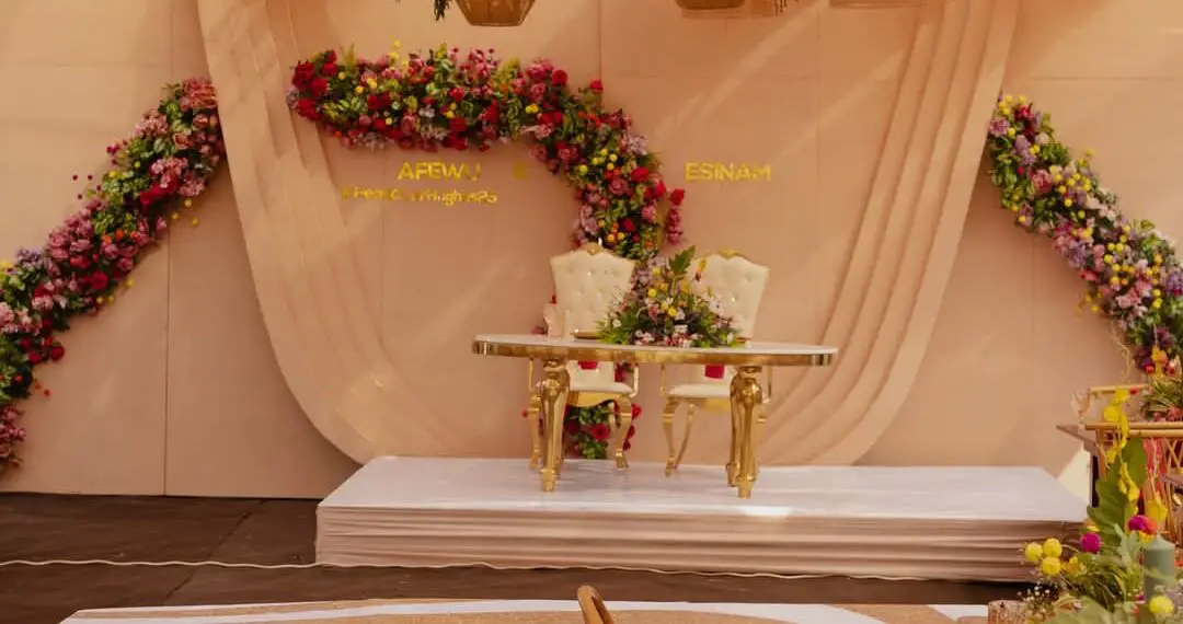 outdoor weddings decor