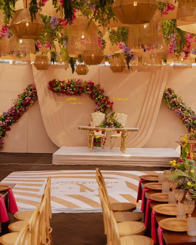 outdoor weddings decor