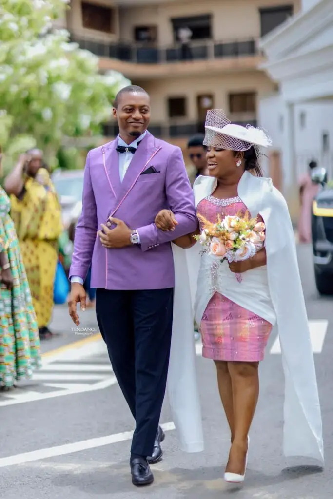 Kente Civil Wedding Attire.