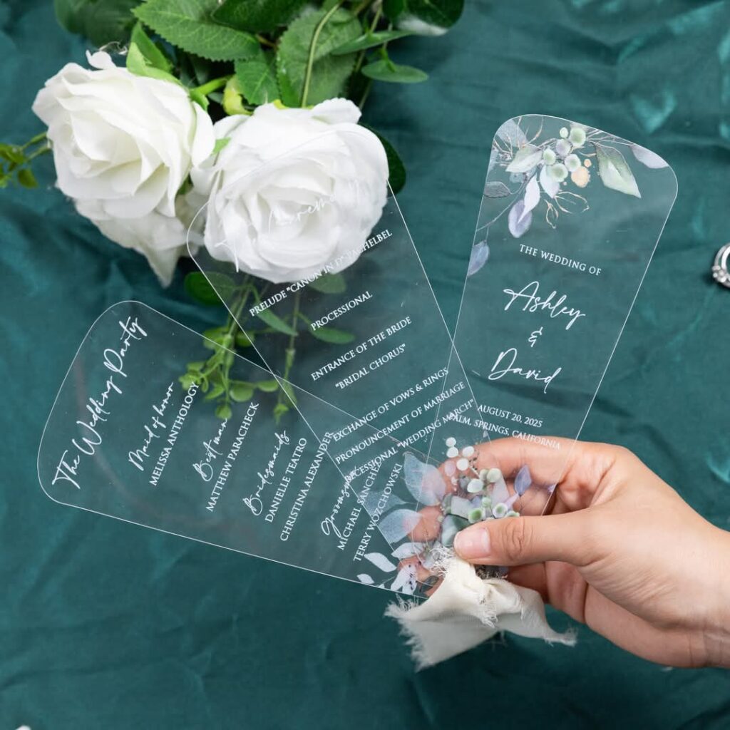 Wedding Program Outline