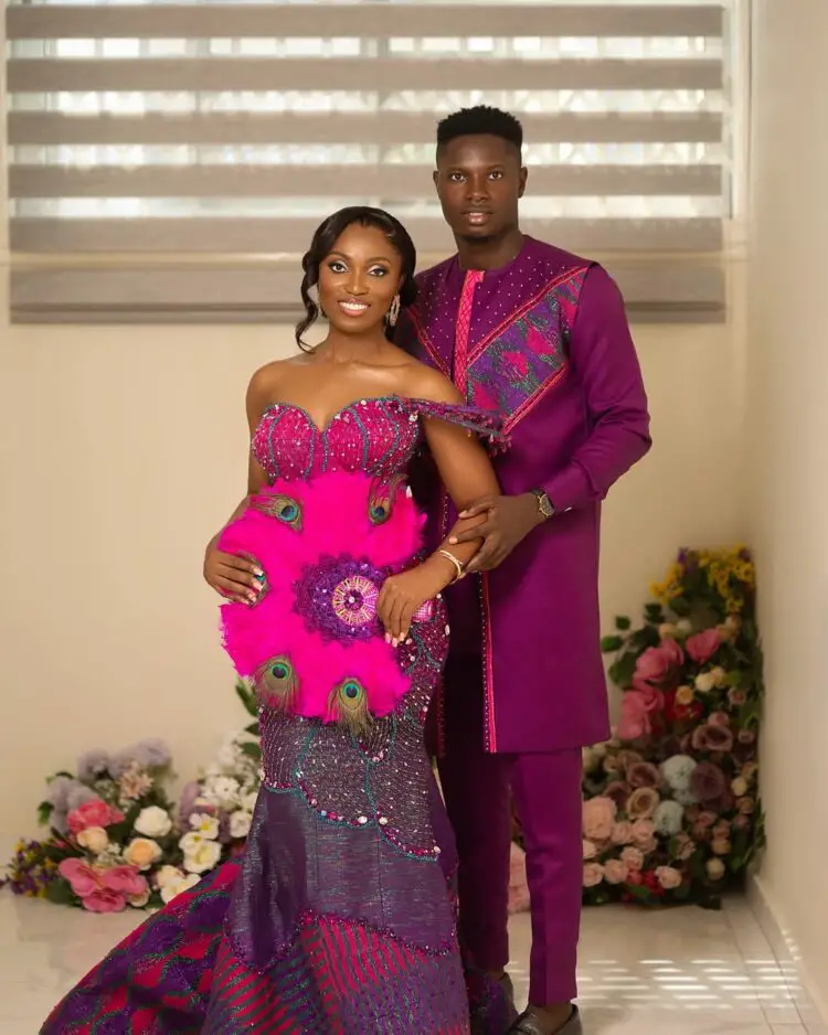 kente couple