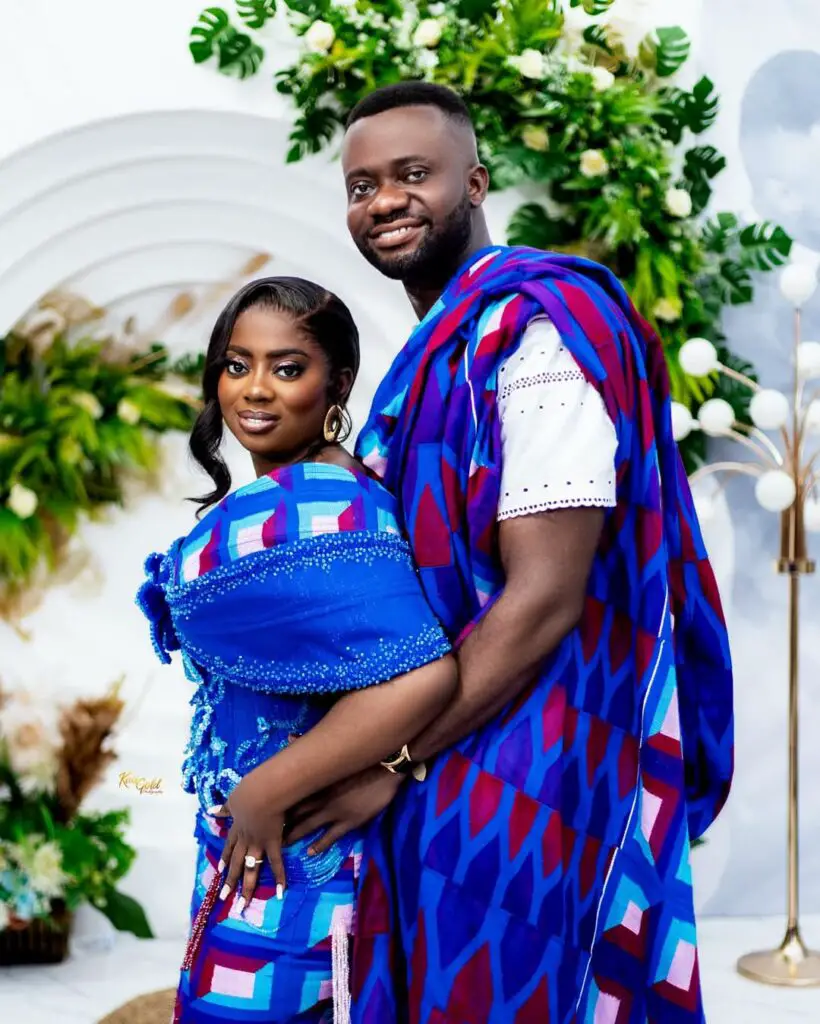 Royal BlUE KENTE STYLES