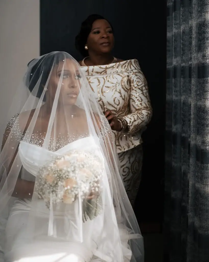 Ghanaian Bride and Mother Moments