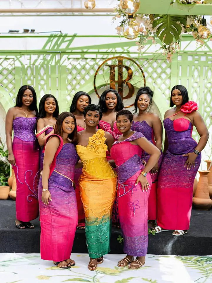 MULTICOLORED KENTE