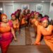These Bridesmaids Nailed Plain Kente in Style