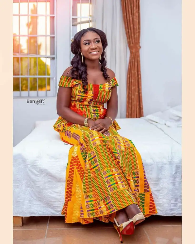 GHANAIAN KENTE DRESS