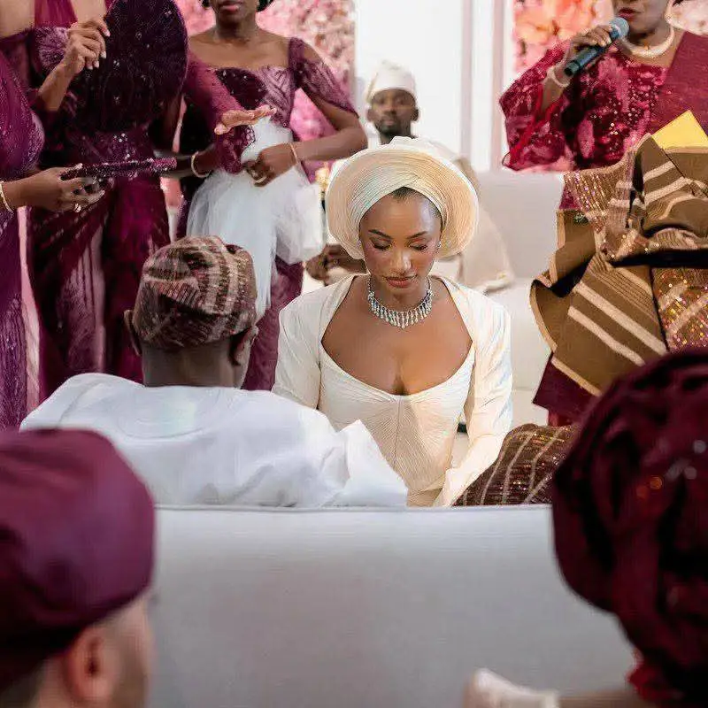 11 Iconic Photos from Mr. Eazi and Temi Otedola's Wedding