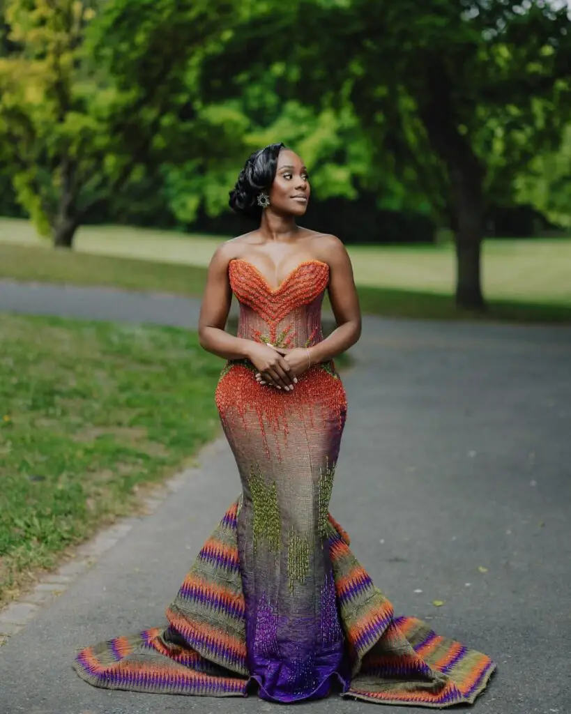Wedding Engagement Kente Styles Brides Are Loving Right Now