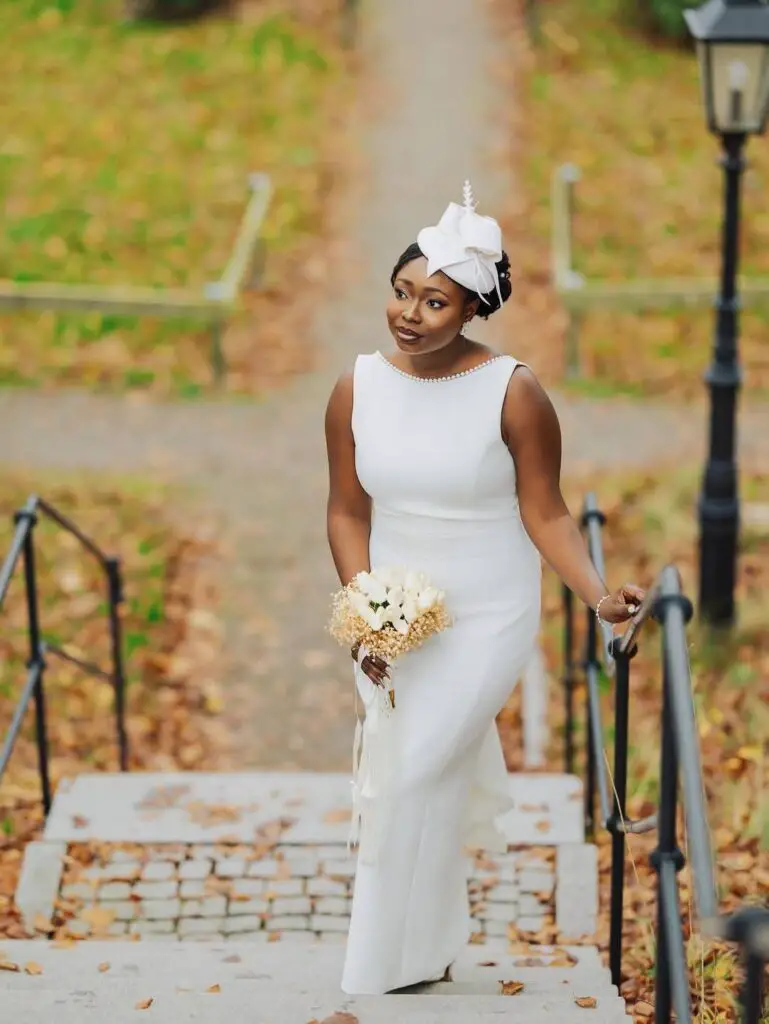 Modern Civil Wedding Clothes Ideas for Stylish Couples