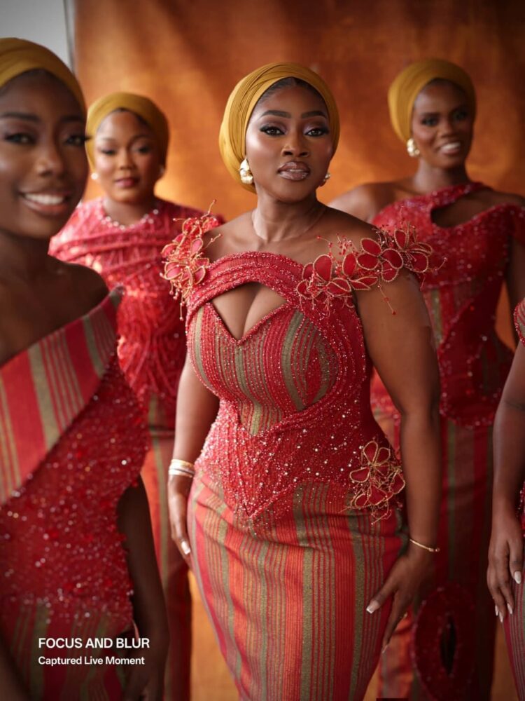Serving Beauty and Culture: Fugu Dress for Bridesmaids