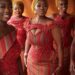 Serving Beauty and Culture: Fugu Dress for Bridesmaids