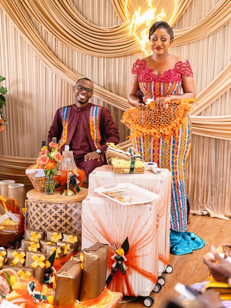 OPOKU SAANA AND HIS WIFE