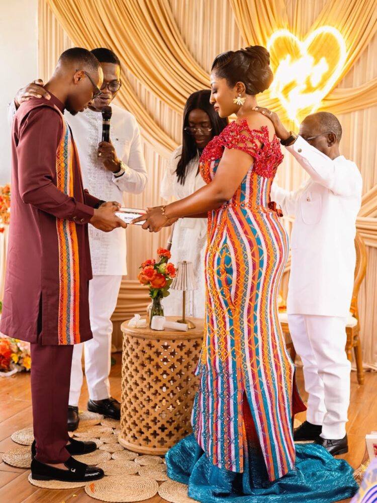 All the Details of Anita Akuffo and Opoku Saana's Traditional Wedding
