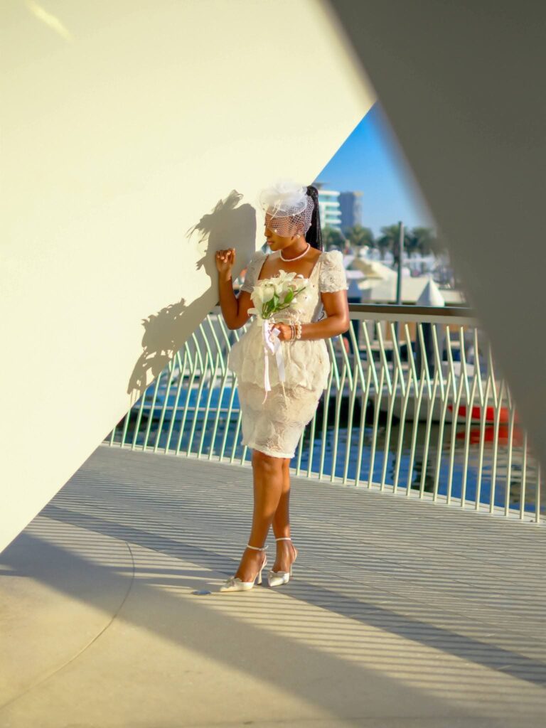 Anita Akuffo and Opoku Saana's Civil Wedding in Abu Dhabi