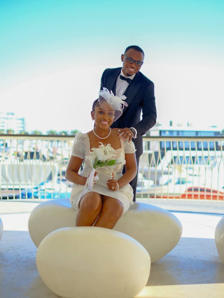 Anita Akuffo and Opoku Saana's Civil Wedding in Abu Dhabi