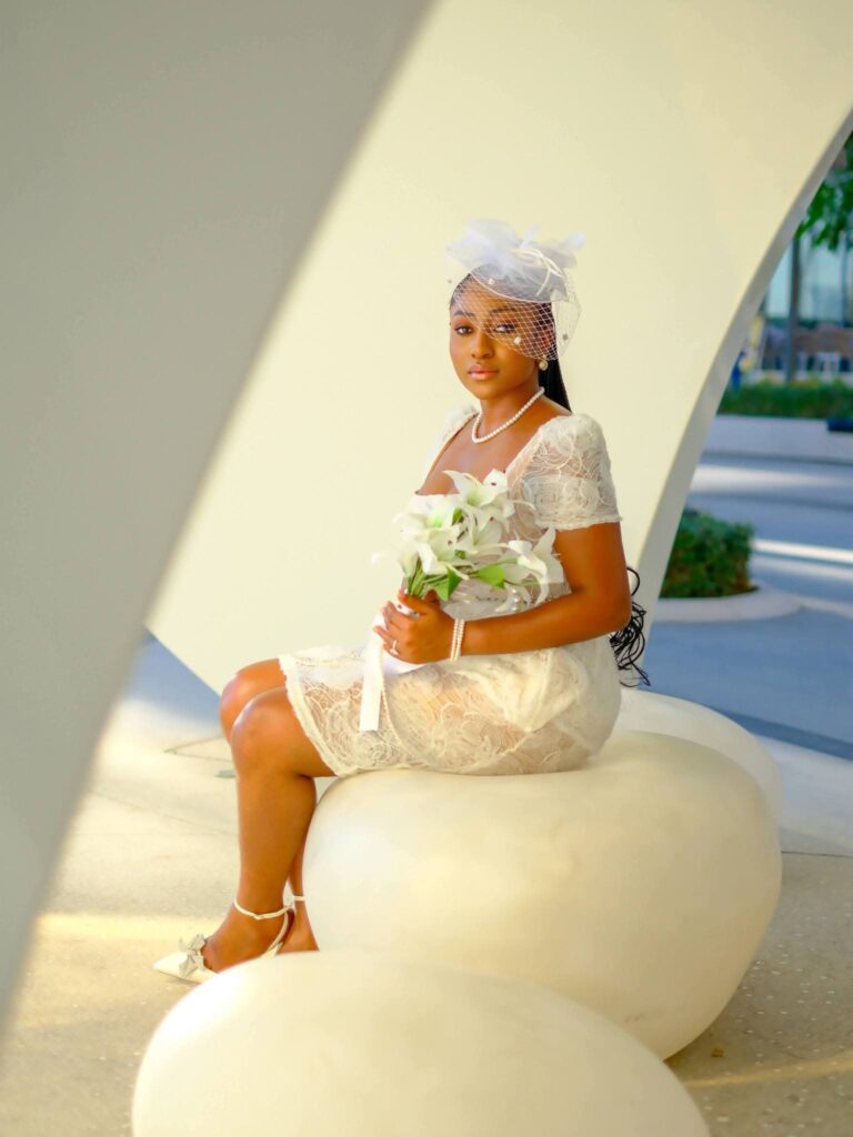 Anita Akuffo and Opoku Saana's Civil Wedding in Abu Dhabi